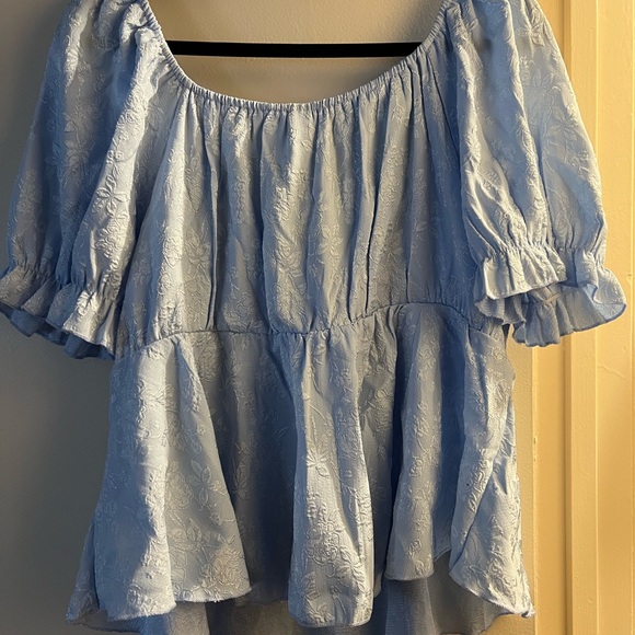 Light Blue SHEIN Top 2xl - Picture 5 of 5